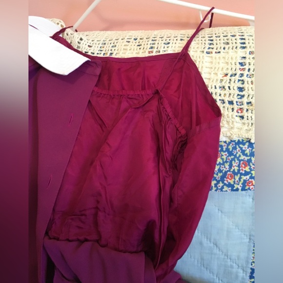 Vintage 1970’s. Rouie. Classic Flared Hot Pink Midi Dress. US14. - Picture 10 of 11